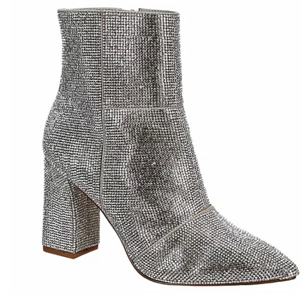 Sequin Steve Madden booties